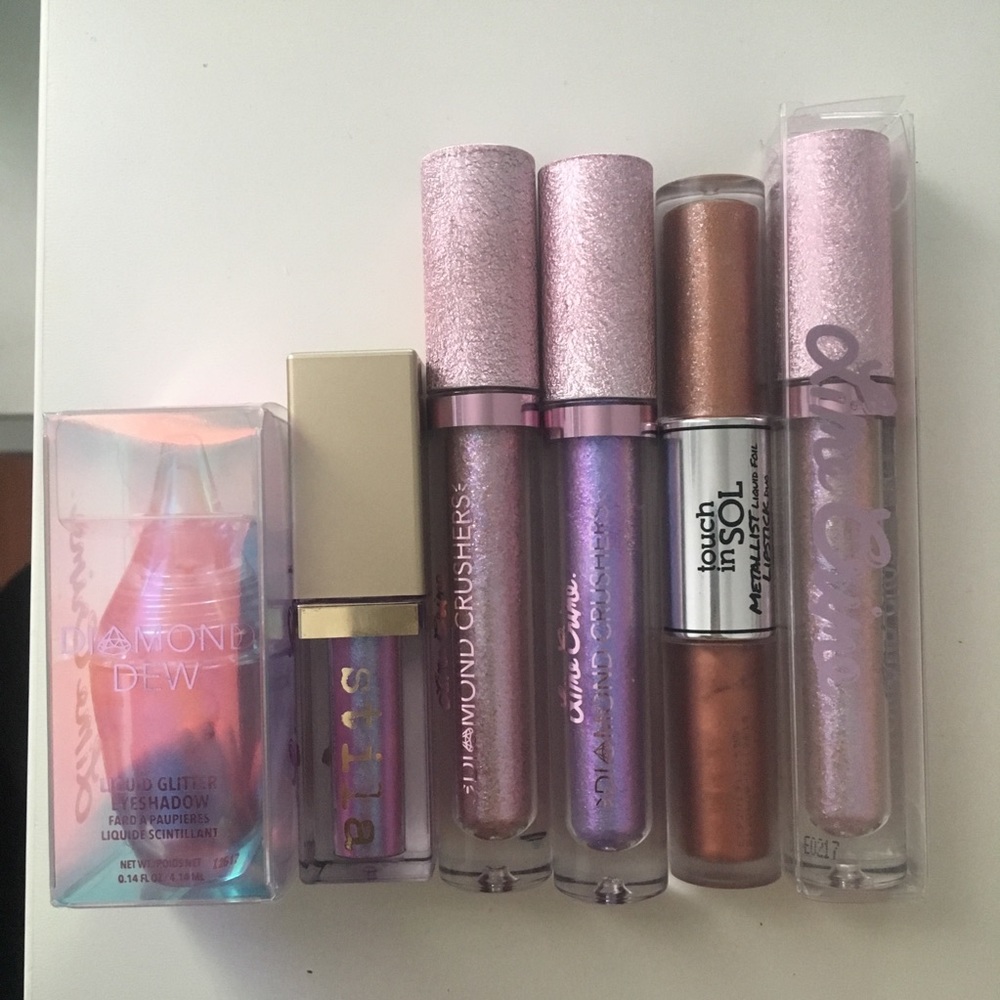 ALMOST NEW Glitter bundle